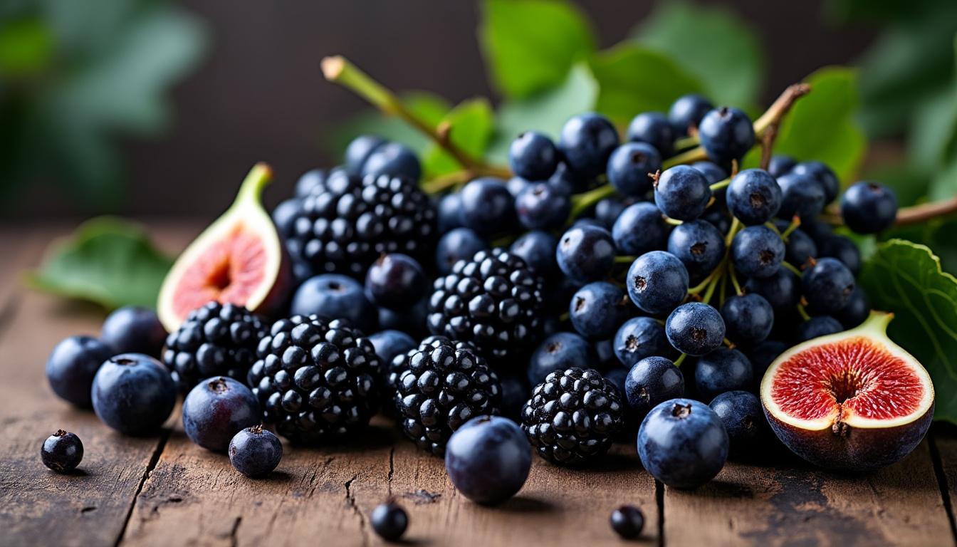 découvrez notre sélection de fruits noirs, riches en saveurs et en antioxydants, parfaits pour une alimentation saine et gourmande.
