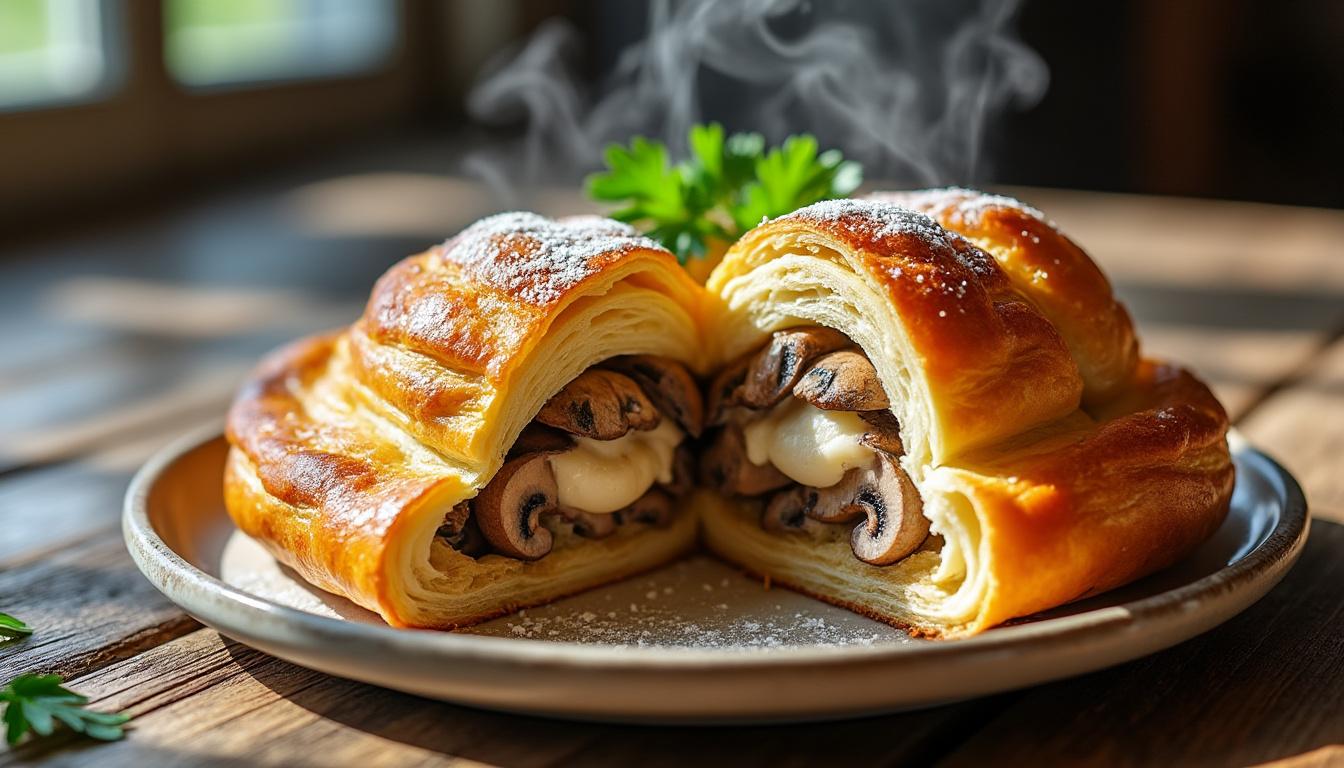 découvrez la recette traditionnelle du vol-au-vent de grand-mère, un plat savoureux et réconfortant à base de pâte feuilletée croustillante et d'une garniture généreuse.