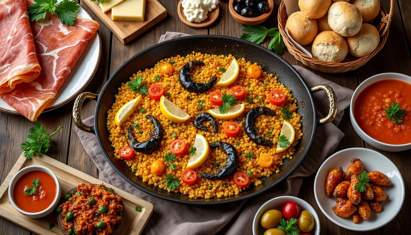 découvrez les spécialités espagnoles culinaires authentiques, des saveurs riches et variées qui éveilleront vos papilles. recettes traditionnelles et ingrédients typiques d'espagne à savourer.