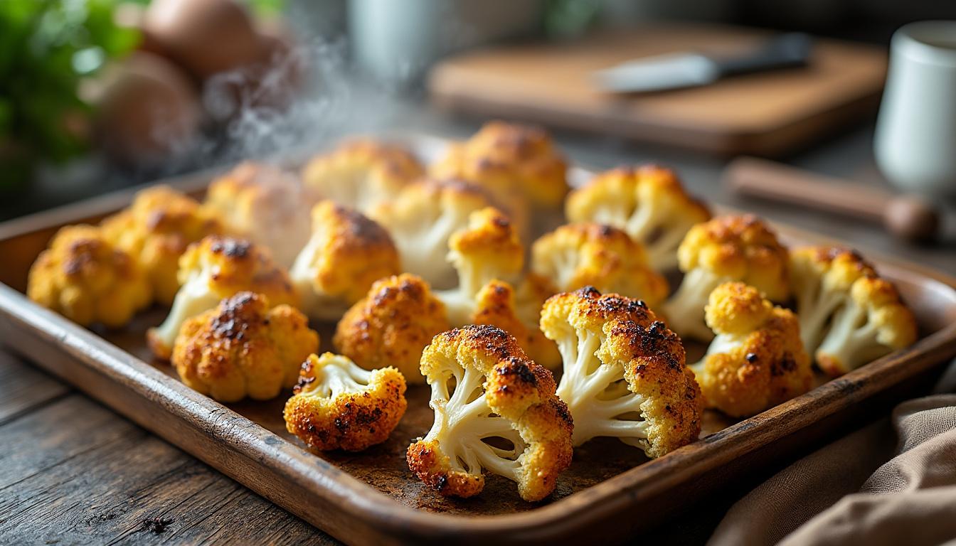 découvrez le temps de cuisson idéal pour le chou-fleur afin d'obtenir une texture parfaite, que ce soit à la vapeur, à l'eau bouillante ou au four.